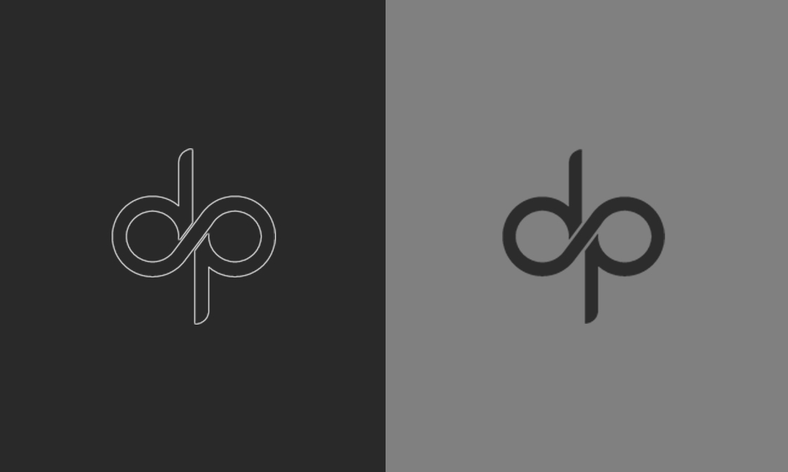 Modern logo variation for a tech startup by Jagz Bains, Web Designer in London
