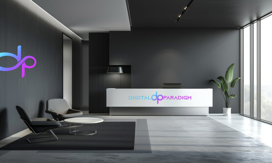 Modern business card design front for a tech startup by Jagz Bains, Web Designer in London